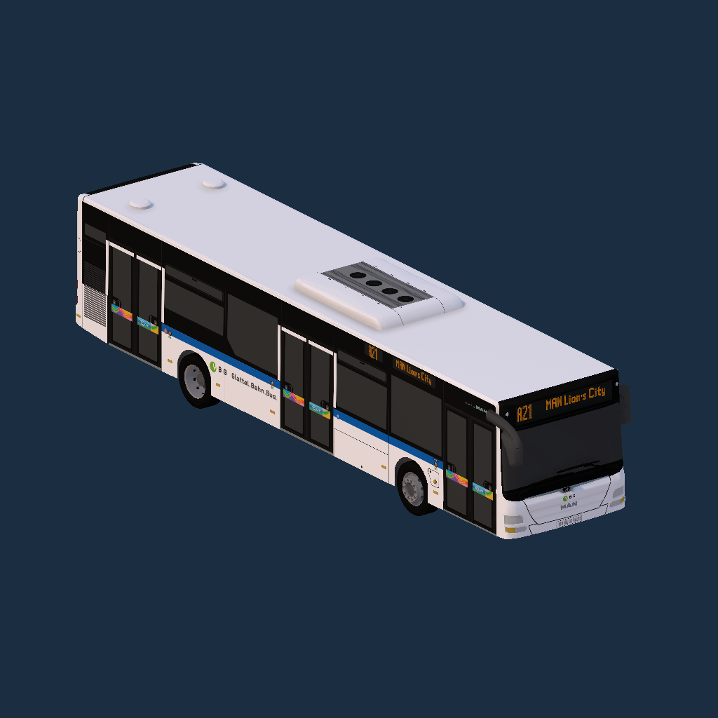 VBG - Verkehrsbetriebe Glattal - MAN Lion's City (A21) - Altes Design