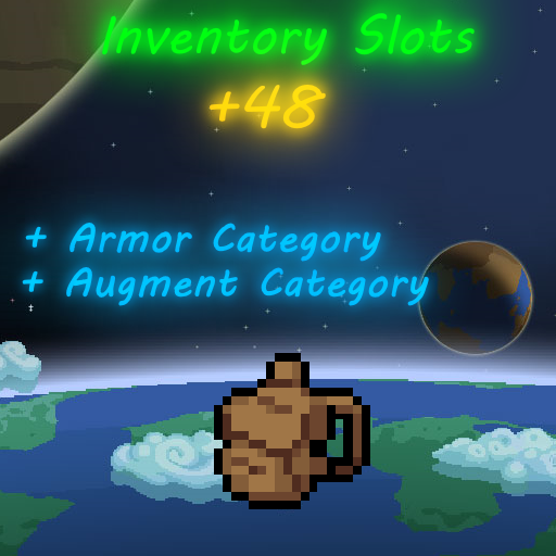 More Inventory Slots +48 +2 Categories