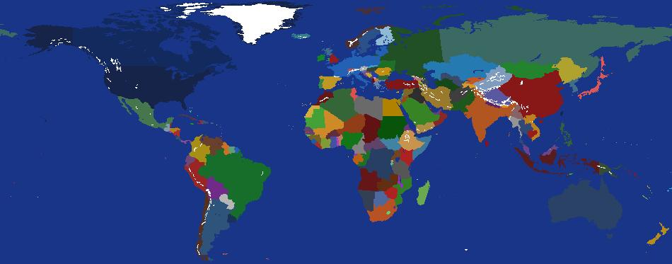 World Map 2029