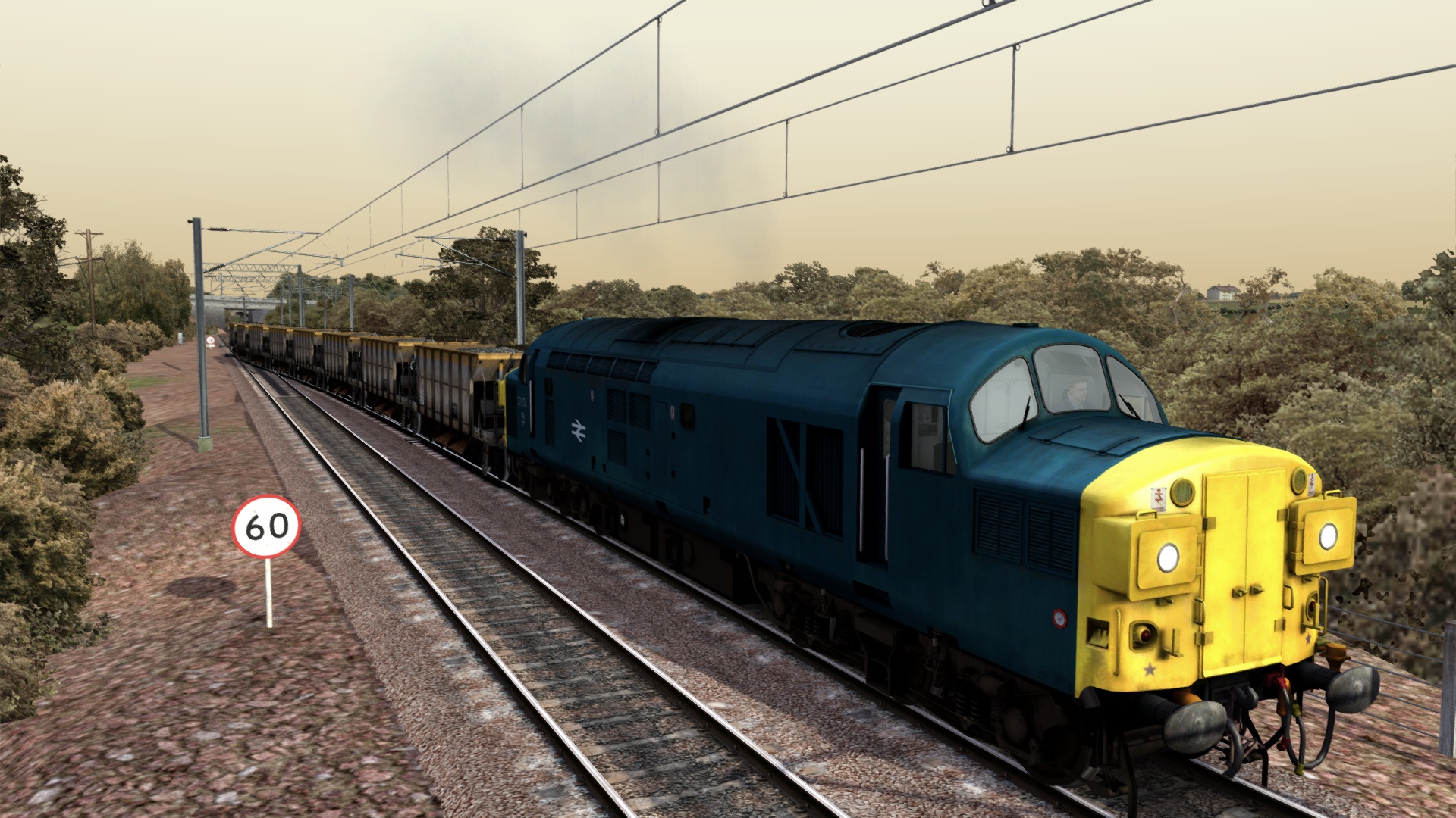 Class 37 Old ballast to Bridgeton Sdgs