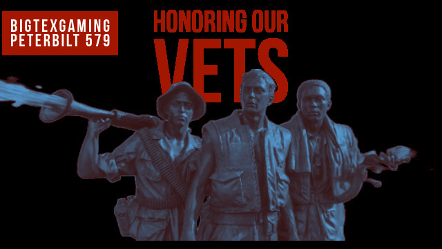 Veterans Day Peterbilt 579