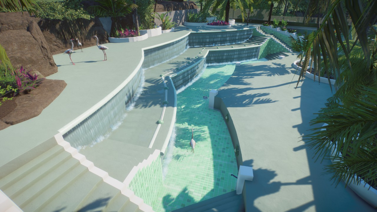 Flamingo Habitat