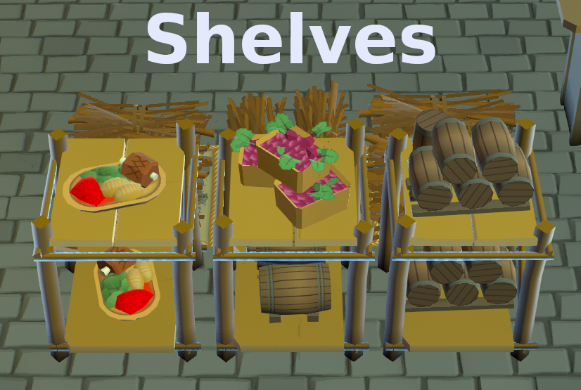 More small food shelves