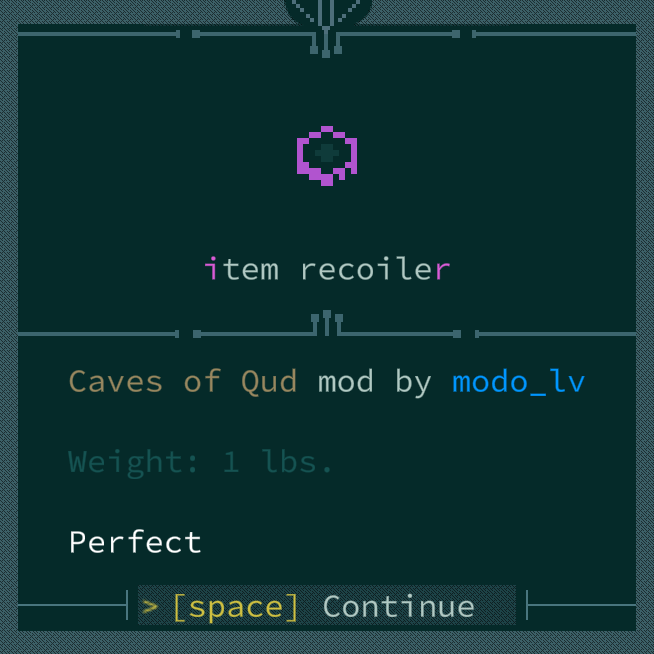 Item Recoiler