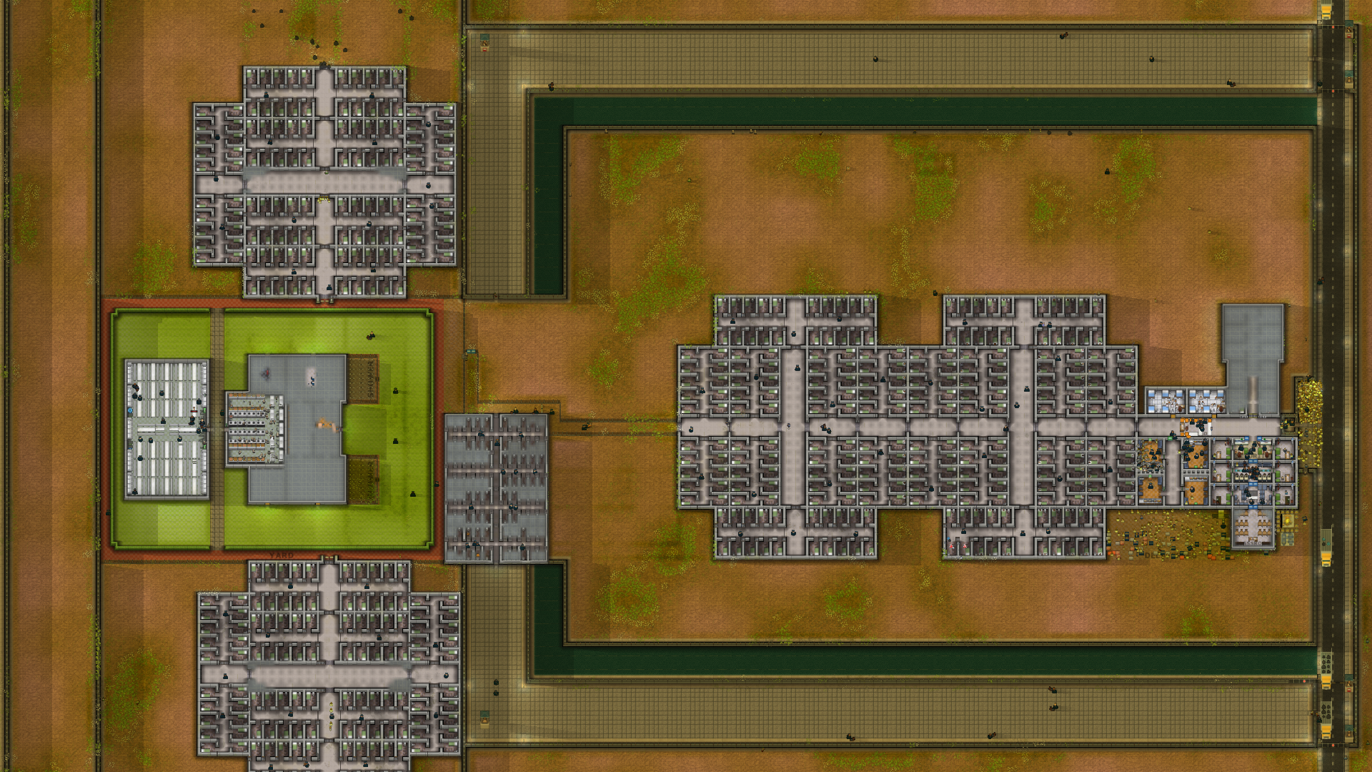 500 capacity MEGA PRISON