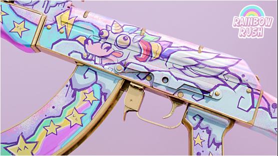 AK-47 | Rainbow Rush