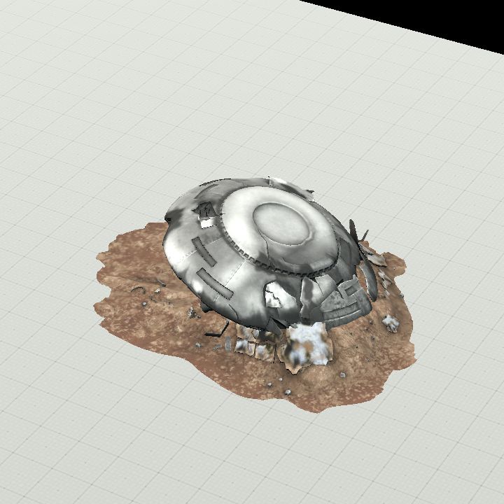 Crashed UFO