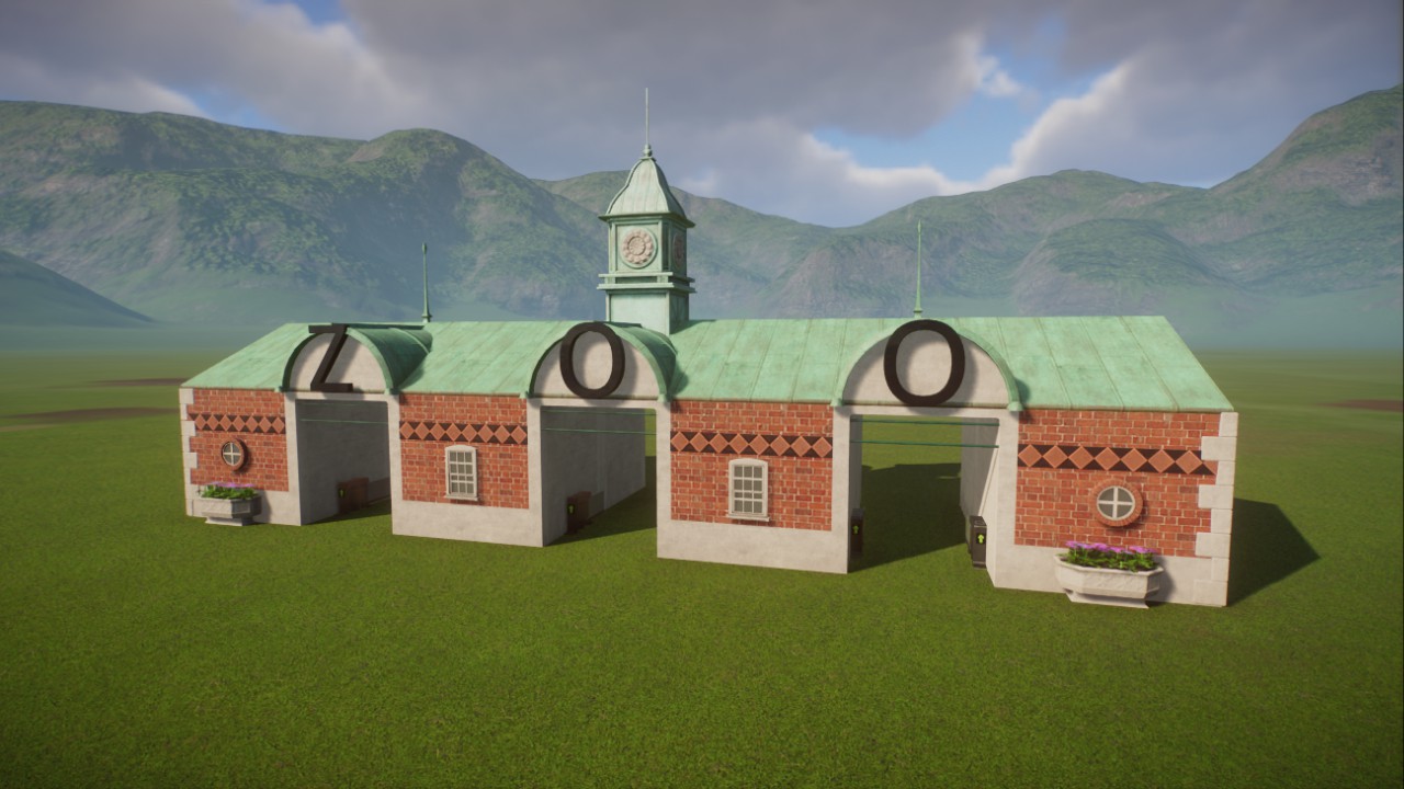 Classic Themed Zoo Entrance preview