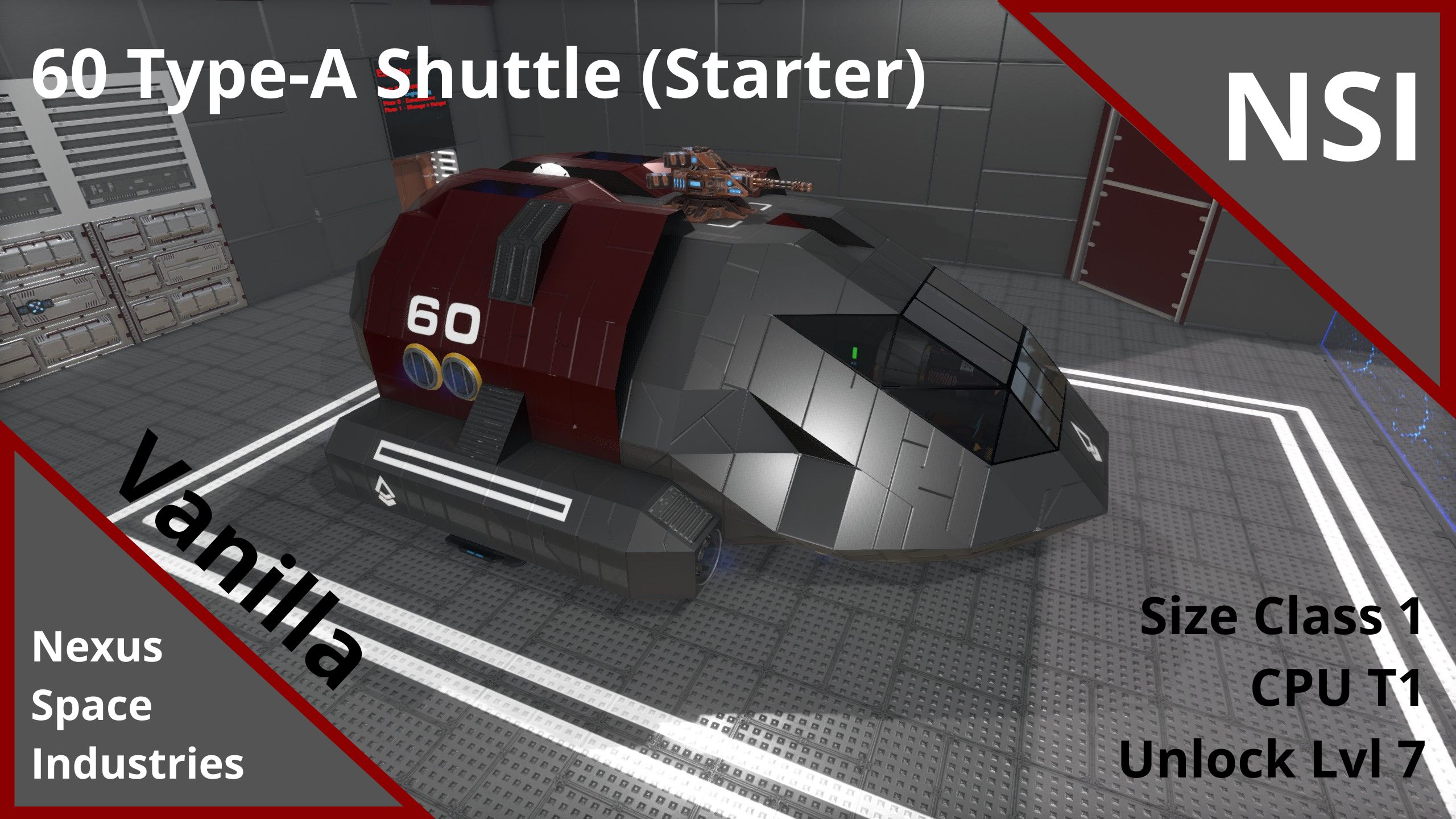 60 Type-A Shuttle (Vanilla)
