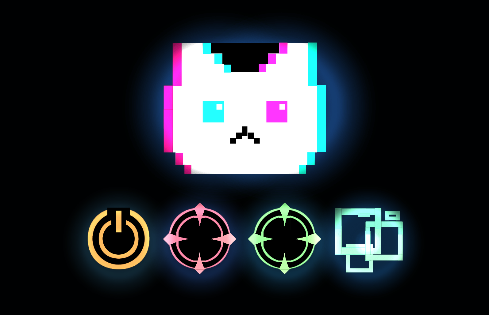 BlueArchive "Game-dev department" student halos and club logo – Barotrauma Mod