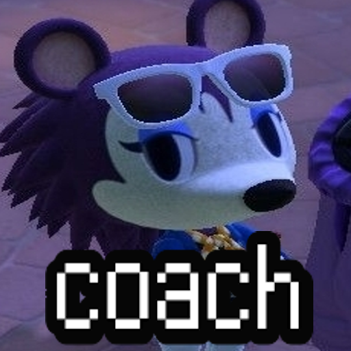 Label Able (ACNH) Over Coach