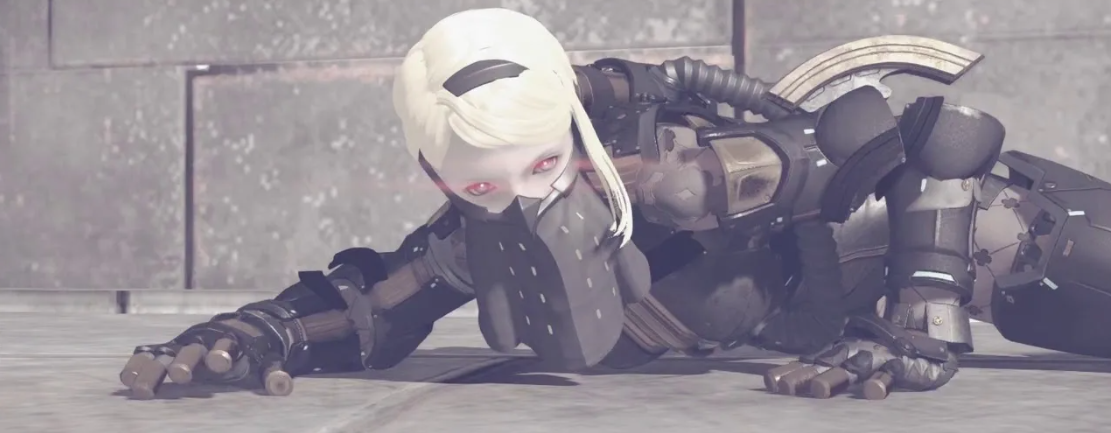 R-18 Sideways Operator 21O (Nier Automata) Loading screen
