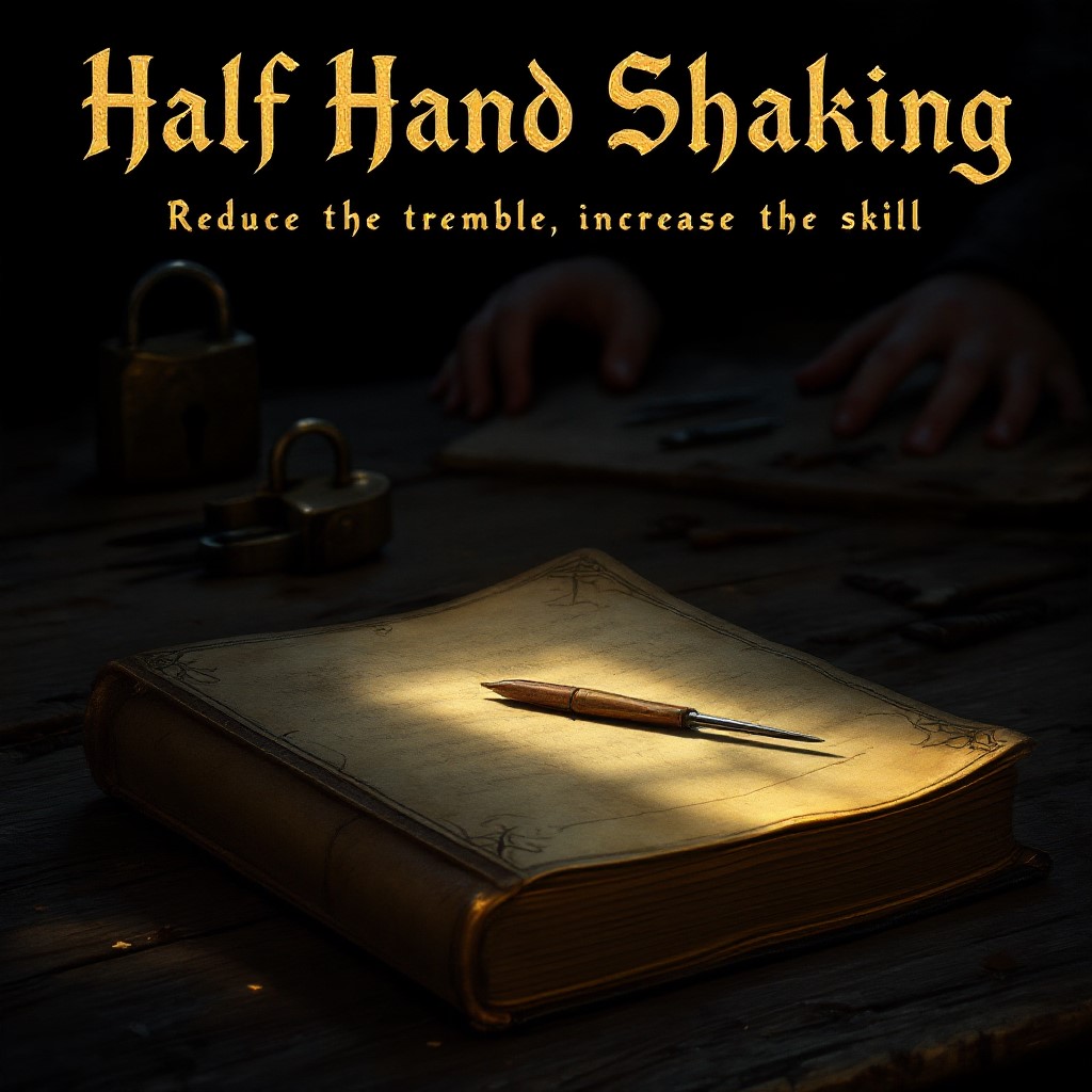 The Master Lockpicker - Half Hand Shaking