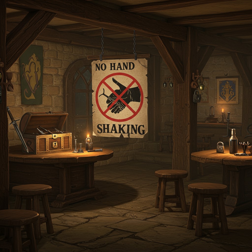 The Master Lockpicker - No HandShaking