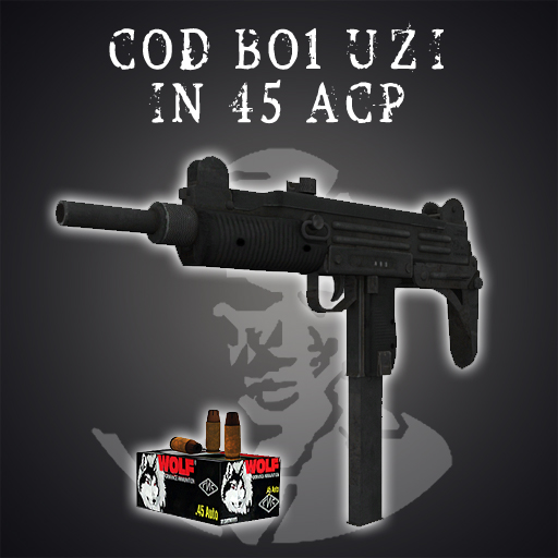 COD Black Ops1 Uzi in 45 ACP