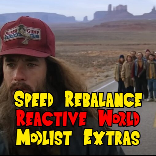 Speed Rebalance - Lore Friendly Crunk + RW Extras