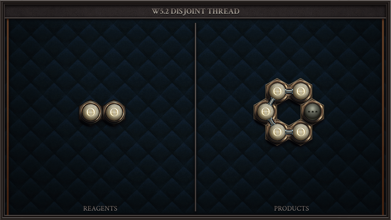 W5.2 DISJOINT THREAD