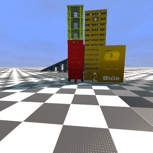 The Beautiful OB 1 million subs Golden towers for tower survival almost no scalable bricks