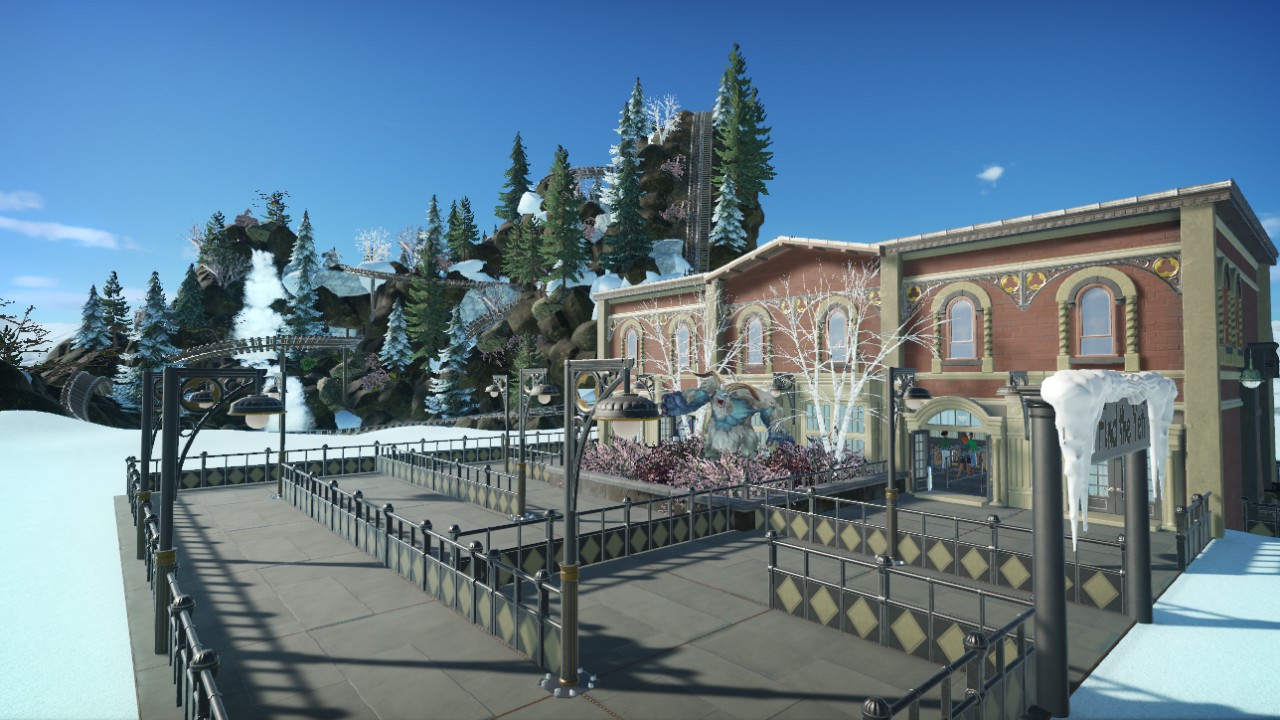 Yeti mine train