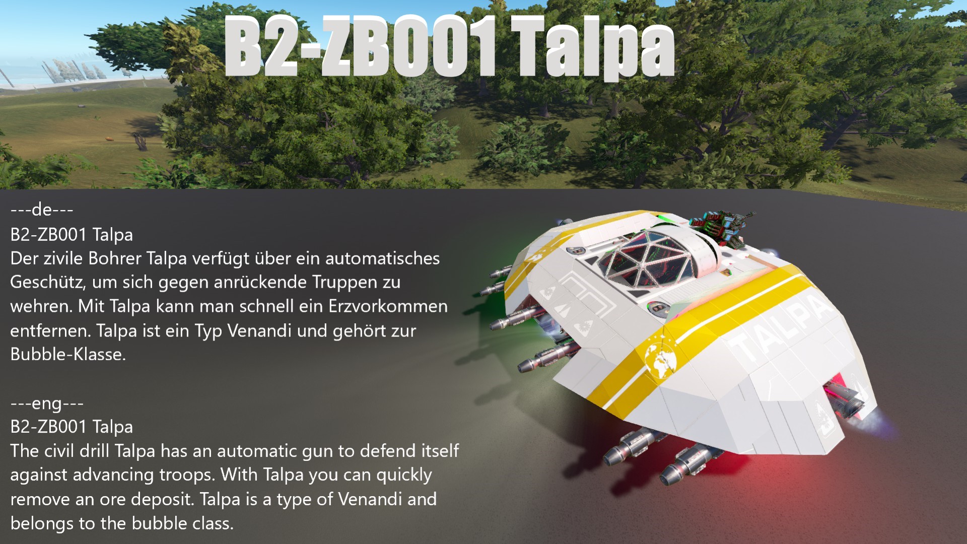 01B2-ZB001 Talpa