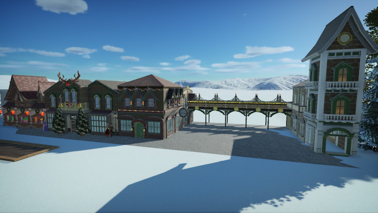 North pole shooting ride