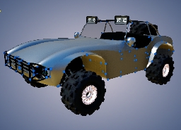 Old Car AWD Offroad