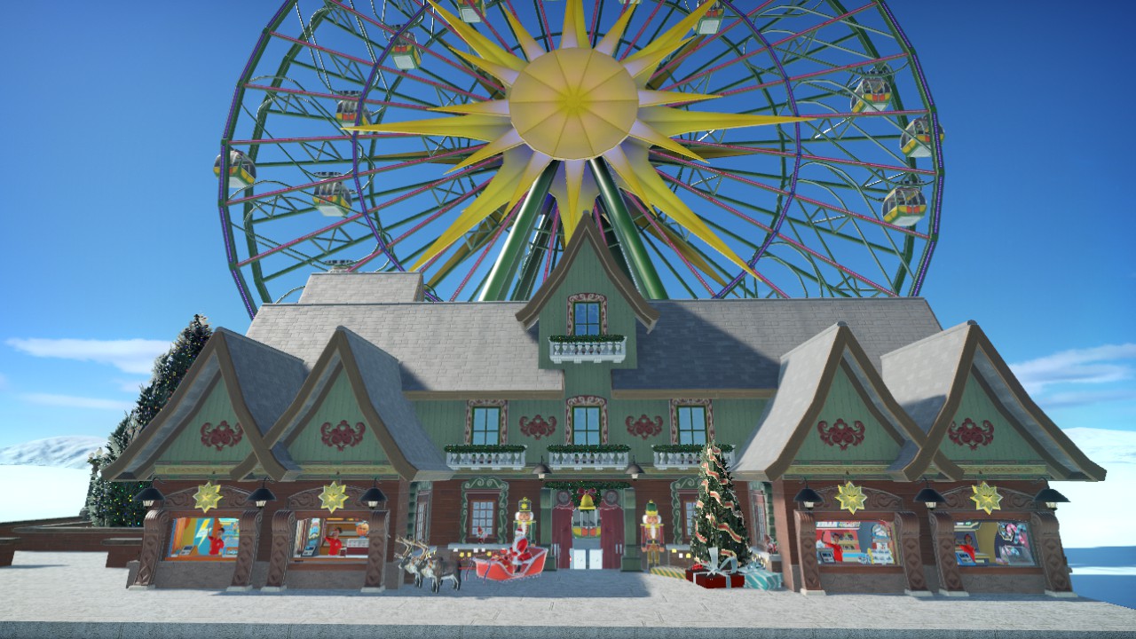 santa's big wheel