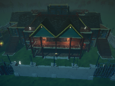 mr. peterson's phantomised mansion.