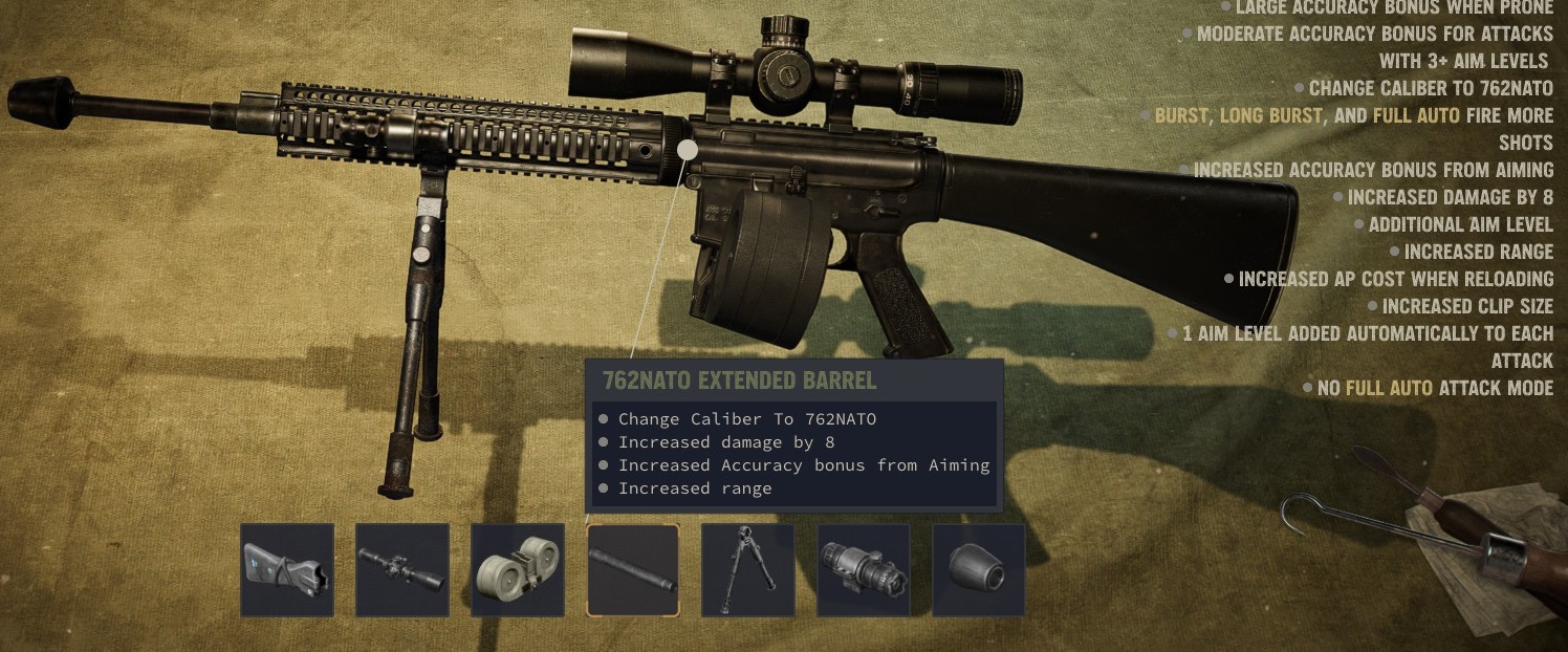 AR15/M16/M4/G36 buffed