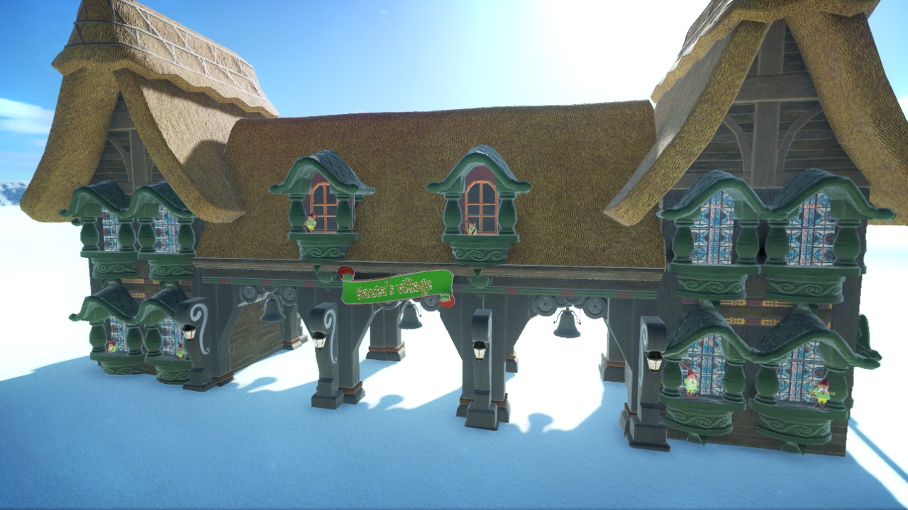 entrree santa's village