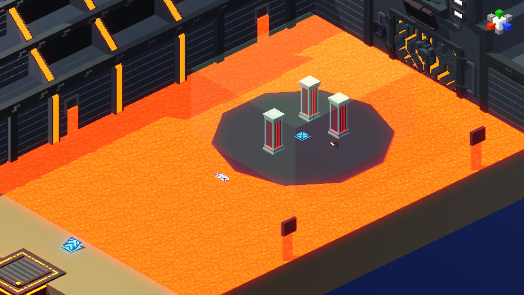 Lava platform
