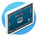 Blue Room Sign - Research