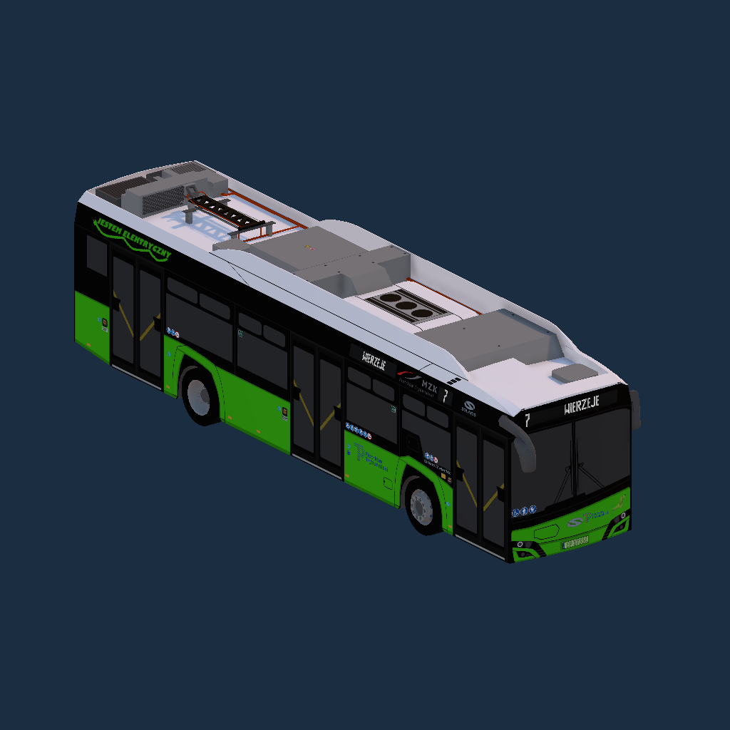 Solaris Urbino 12 IV electric MZK Piotrków Trybunalski