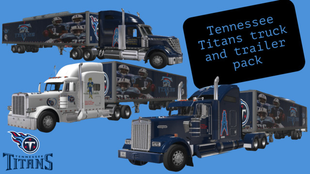 Tennesse Titans truck and trailer pack