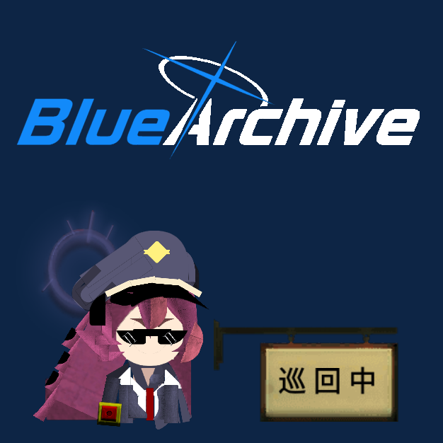 "Blue Archive" chibi Natsume Iroha Half-body Figure – Barotrauma Mod