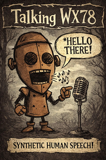 Talking WX78 会说话的WX78 – Don't Starve Together Mod