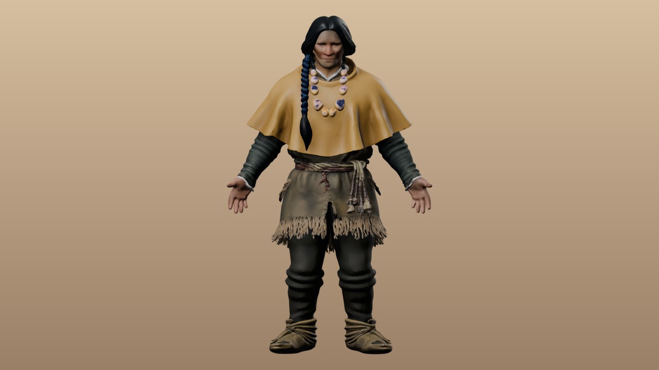 Wampanoag Man