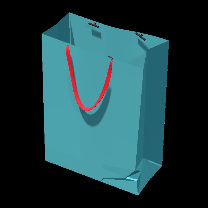 Gift bag - blue