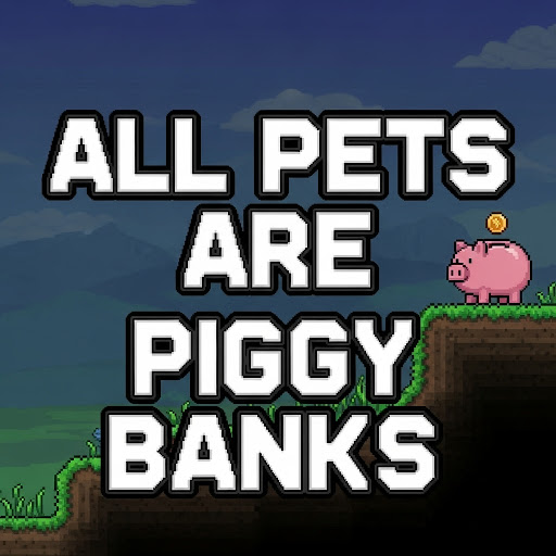 All Pets are Piggy Bank Chests – tModLoader Mod
