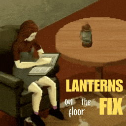 [B42] Lanterns on the Floor Fix – Project Zomboid Mod