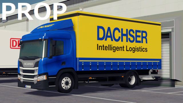 Prop Scania P250 4x2 Dachser