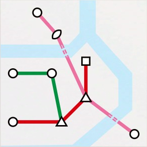 Mini Metro maps - Chongqing
