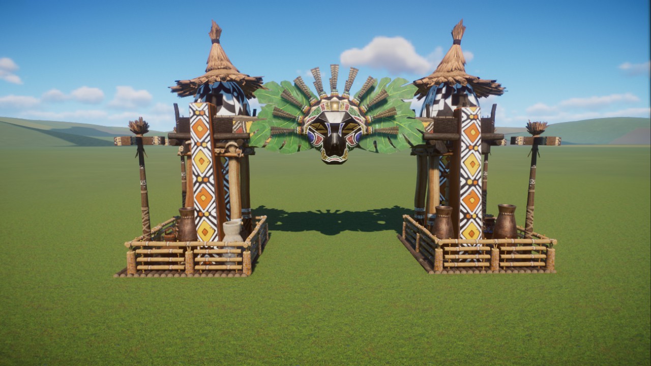 Africa Zoo Entrance