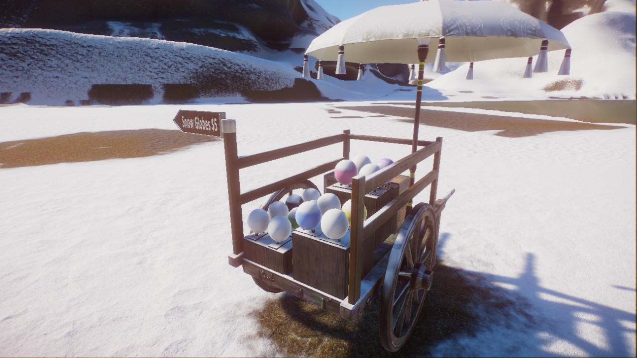 Snow Globe Cart