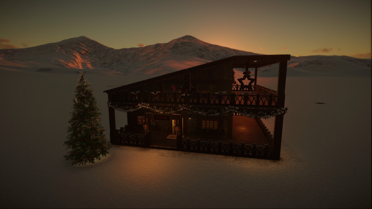 Festive Staff Lodge