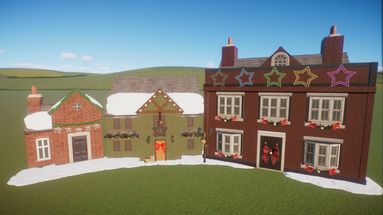 Festive Winter Homes