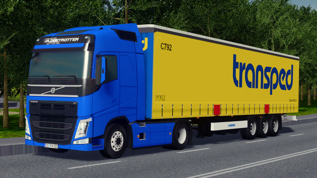 Volvo FH 4x2 transped