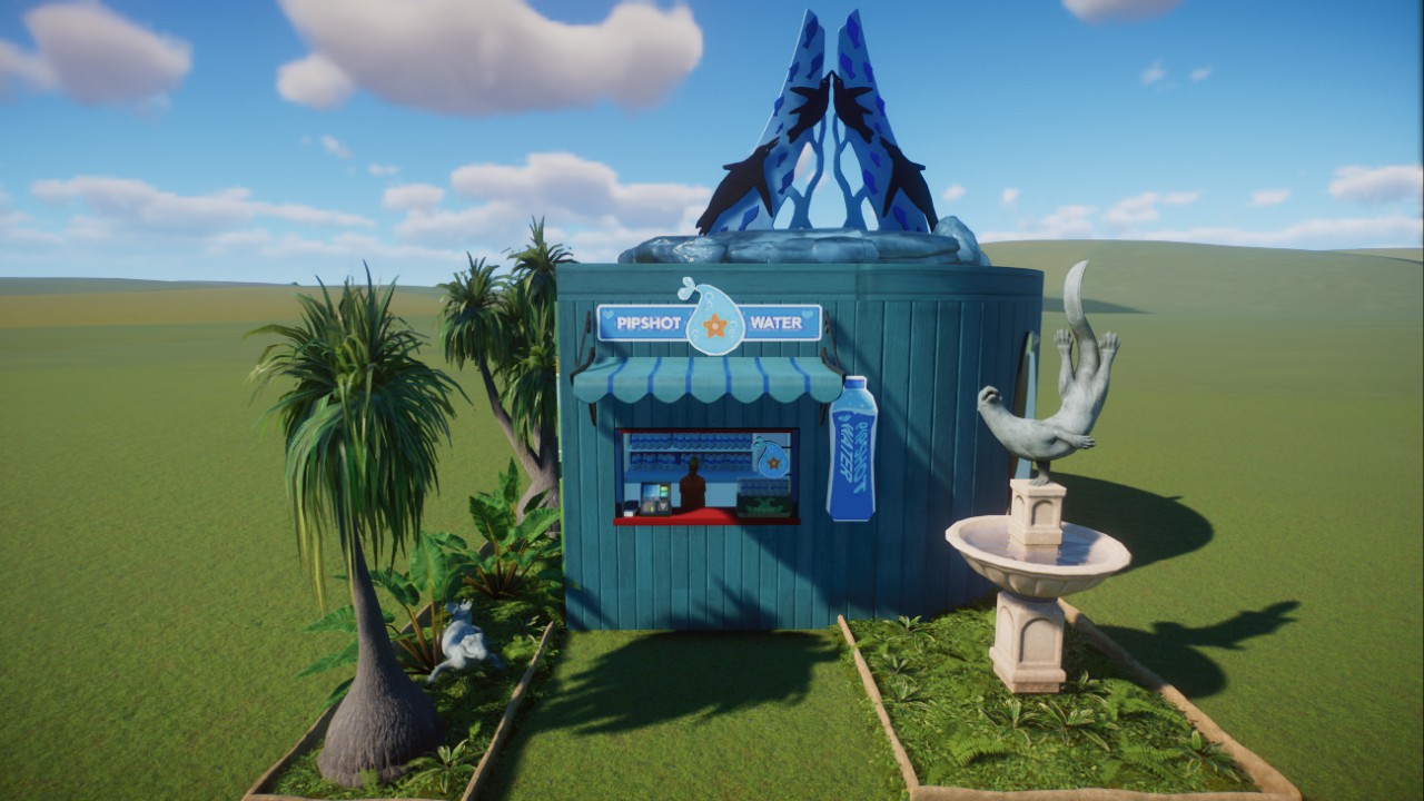 Aquatic Themed Shop