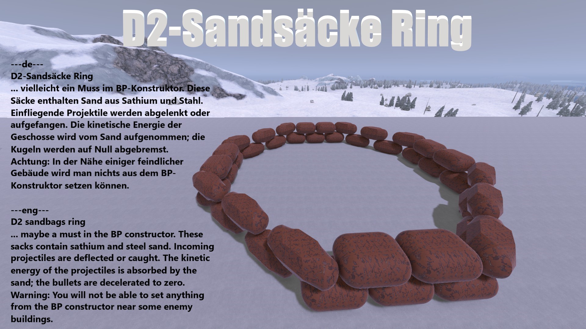 01D2-Sandsäcke Ring