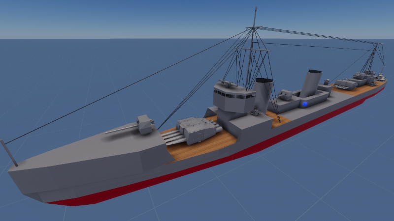 IJN Mutsuki-class destroyer "Mutsuki Kai" IJN 睦月型駆逐艦「睦月改」